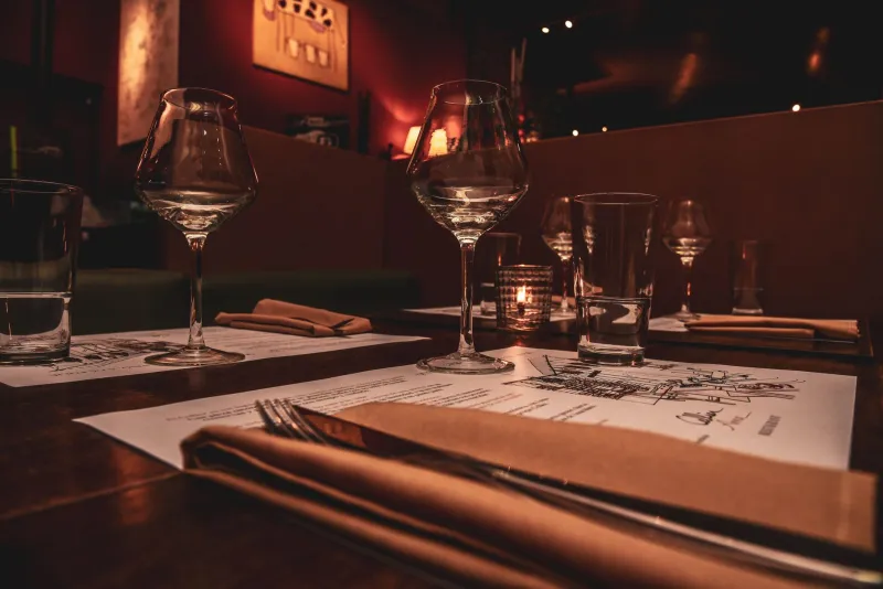 Ink on Linen: The Secret Lives of Bistro Napkins and the Thoughts They Keep
